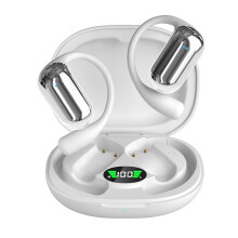 AI Translation Earbuds BT 5.3 with Ear Hook Translator Headphones Open Ear Headphones for Running Fitness Learning A