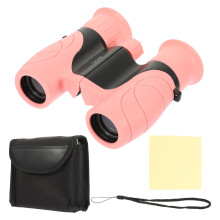 5Sets Lightweight Kids Outdoor Binoculars Pink for Distant Observation