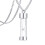 2St Titanium Zilveren Urn Memorial Ketting As Keepsake 1