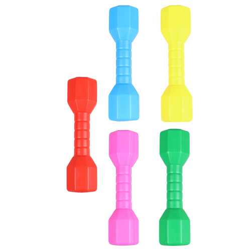 10Pcs Assorted Color Exercise Dumbbells for Kindergarten and Kids