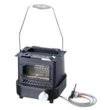 Outdoor Heater, Portable Retro Cooking Stove, Multi-Functional Camping Heater
