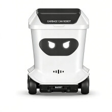 Table Remote Control Trash Can Toy Car Can Be Opened and Movable Multifunctional Induction Following Car