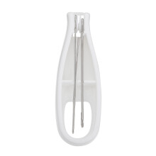 2St Kledinghulpmiddel Knophaak Wit Voor Jas Shirt Knopen
