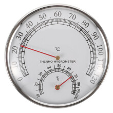 3St Kunststof Sauna Hygrothermograaf Indoor Temperatuur- En Vochtmeter