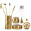 2Sets Brass Incense Powder Burner Kit Golden Mold Tools for Relaxation 1