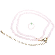 5Sets Beaded Ketting Ring Set Dames Mode Sieraden Assorti