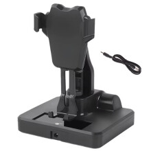 Automatische, Stille, Zwenkende en Trilfunctie voor Mobiele Telefoons, Inclusief Smartphonehouder, Stappenteller en Borstel