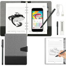 Cuaderno de Dibujo Digital, Bolígrafo con Sincronización 5.0, Transferencia de Bocetos en Papel A Digital, Dibujo y Toma de Notas para
