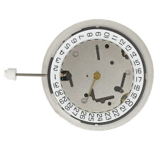 1 Montre à Mouvement Quartz 8371D, 6 Aiguilles, Calendrier, Date à 3 Heures, pour Mouvement de Montre ISA Cal. 8371D