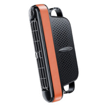 3St USB Autoventilator Bruin Compact Voor Dashboard En Achterbank Auto