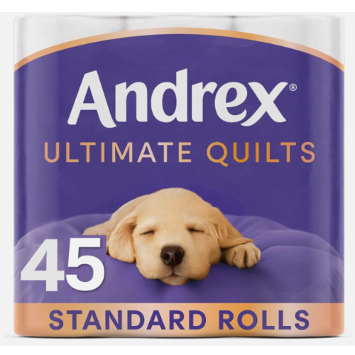 Andrex Andrex Ultimate Quilts Toilet Paper 45 Rolls