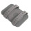 Multifunctional Strip Clip Case Phone Audio Decoder Storage Bag USB Pocket Phone Bag Magnetic Elastic Strap Kit Gray 1