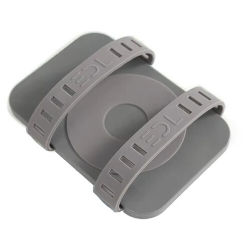 Multifunctional Strip Clip Case Phone Audio Decoder Storage Bag USB Pocket Phone Bag Magnetic Elastic Strap Kit Gray