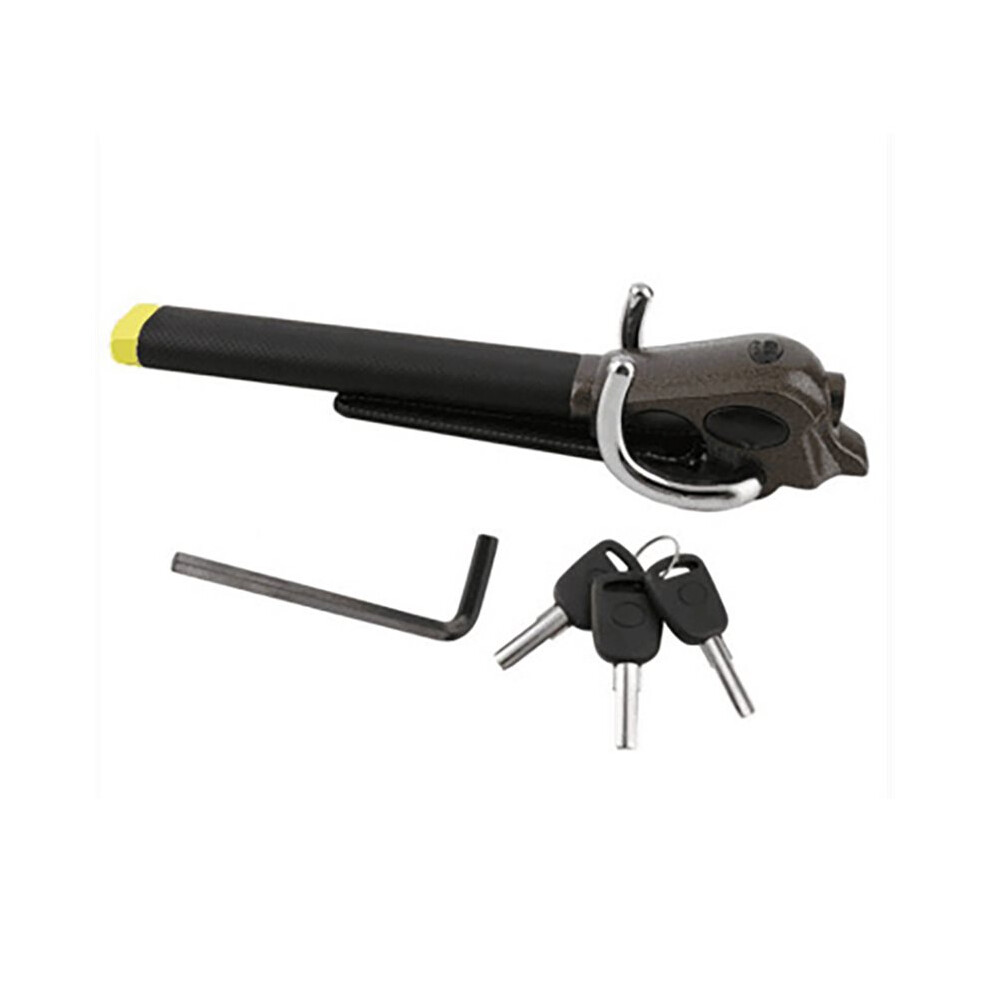 Foldable Car Steering Wheel Lock Enhanced Anti-Theft Security For Vehicle Safety And Protection 4713642592142