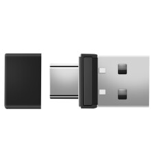 Mouse Jiggler Mover Wiggler 2 en 1 USB y Tipo-C para Computadora Portátil, Mantiene la PC Activa