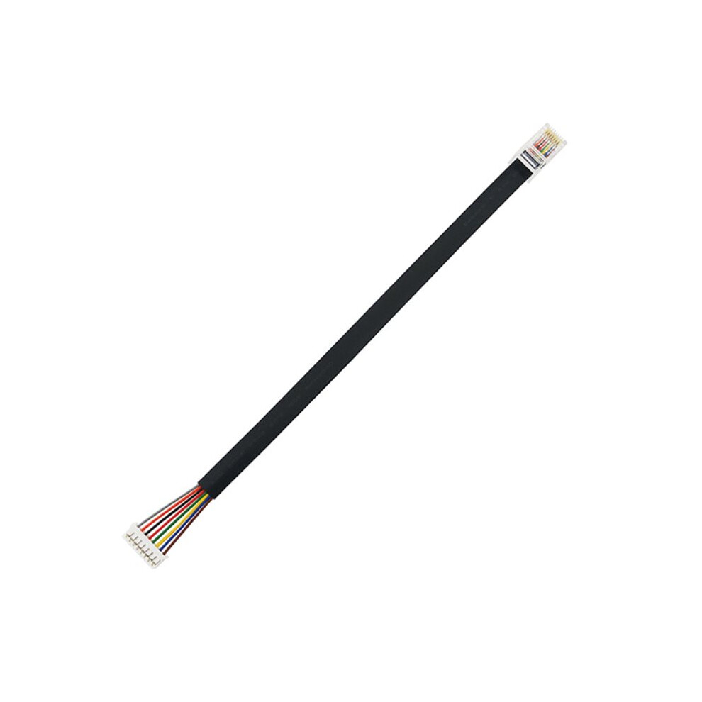 1M Rj45 Cable 8P8c To Ph2.0 8P Cable Modular Plug Female 8-Core Connection Cable Distance 2.0Mm Terminal Black 4713045206530