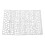 3Pcs Reusable Silver Camouflage Stencils for Scrapbook & Craft Use 1