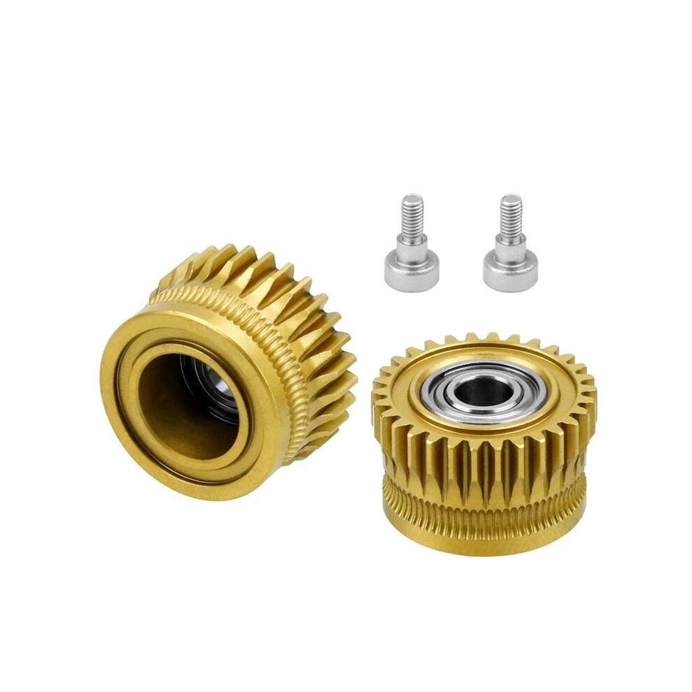 Extruder Gear For K1/K1c/Ender3 V3 Hardened Steel Filament Drive Gear For K1/K1c/K1 Max/-3 V3/3 Gold 6031093289700