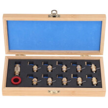 Klocka Mainspring Winder Set MäSsing Klocka Reparationsverktyg Armbandsur Reparationssats GöR-Det-SjäLv-Urmakare Verktygssats för Urmaker