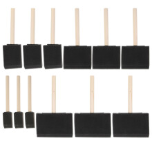 24Pièces Outils Peinture Éponges Multicolores Pour Petits Artistes