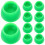 40Pièces Capuchons Fixation Vert En Plastique Pour Enfant 1