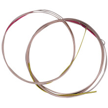 4Pièces Cordes Pipa Accessoires Pratiques Acier Nylon Couleurs Variées