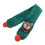 2Pièces Écharpe Hiver Enfants Vert Motif Confortable Douce 1