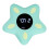 Cartoon-Badethermometer HD 10x10x3cm,160mAh 14