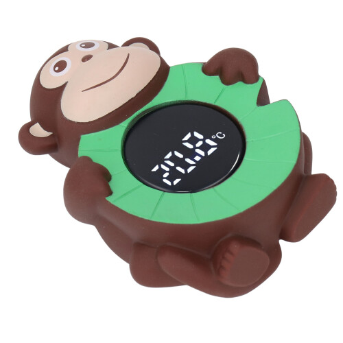 Cartoon Monkey Badethermometer 7,5x10x4 cm 160 mAh