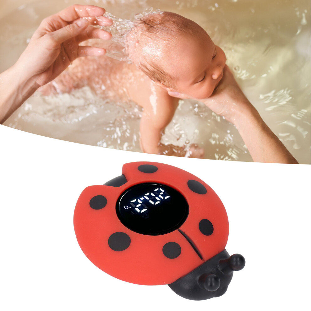 Baby Ladybird Thermometer IP67 Waterproof LED Display 0-60C
