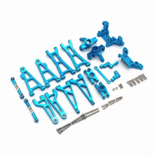 Metall-AufhäNgungsarm-Lenkblocksatz für MJX Go 16207 16208 16209 16210 H16 1/16 RC Car Upgrade Parts Kit,2