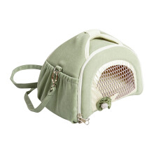3Pièces Transport Hamster Vert Respirant Avec Doublure Chaude