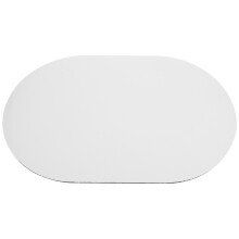 2St Antislip Witte Siliconen Voer- En Watermat Voor Honden En Katten