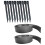 2Ensembles Bordure De Jardin Adaptable Sol Incliné Flexible 1