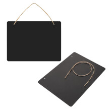 2St Multifunctioneel Zwart Krijtbord Hangbord Voor Keuken