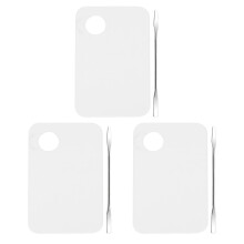 9Sets Manicure Accessoires Kleur Mengpalet En Spatel in Assortiment