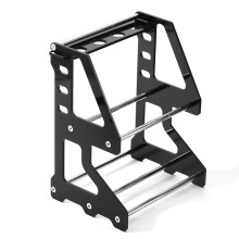 RC Wheel Rack RC Wheel Tyre Storage Shelf RC Metal Wheel Rim Tire Storage Rack for 1/10 1/12 Vehicles Model Crawler Car