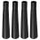 4Pièces Support D'entraînement Baseball En Caoutchouc Noir Durable 1