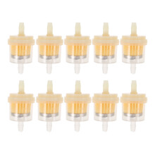 40Pièces Filtres Carburant Atv Orange Plastique Pour Usage Off-Road