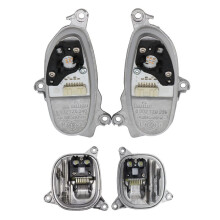 Kit de 4 Peças de Farol Dianteiro LED para X3 G01 X4 G02 16-19 Seta + Módulo Angel Eye DRL 63117466107 63117466109