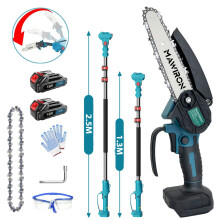 Cordless Pole Saw & Mini Chainsaw