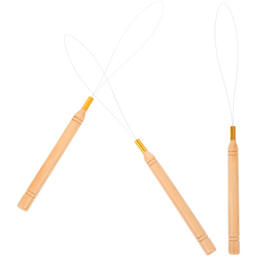 15Stk Perlenfädelwerkzeug Beading Tool Für Bastler Hellbraun