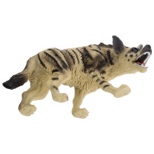 2Pièces Figurines Hyène En Plastique Multicolores Jouets Éducatifs