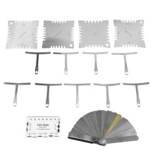 2Sets Gitarren Wartungsset Silber Präzise Mess- & Reparaturwerkzeuge