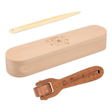 3Pcs Beechwood Tailors Clappers,Seam Roller Beech Board Set, Wooden Sewing Quilting Tools, Seam Tool for Sewing