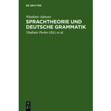 Sprachtheorie und deutsche Grammatik