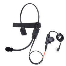 Tactical MH180 MH180-V Bone Conduction Headset Speaker Atlantic Signal Earphone Airsoft Headphone 7.0 PLUG PTT