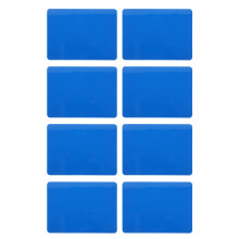32Stk Effizientes Mahjong Mischbrett Für Zuhause Aus Blauem Kunststoff