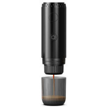 Wireless Electric Portable Espresso Coffee Machine Capsule Powder Travel Coffee Maker for Car & Camping Coffee A