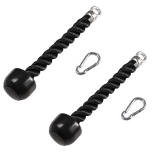 Sistema de Dominadas para Tríceps, Accesorio de Cable Resistente para Gimnasio en Casa, Agarre Antideslizante para Dominadas de Tríceps y Dominadas